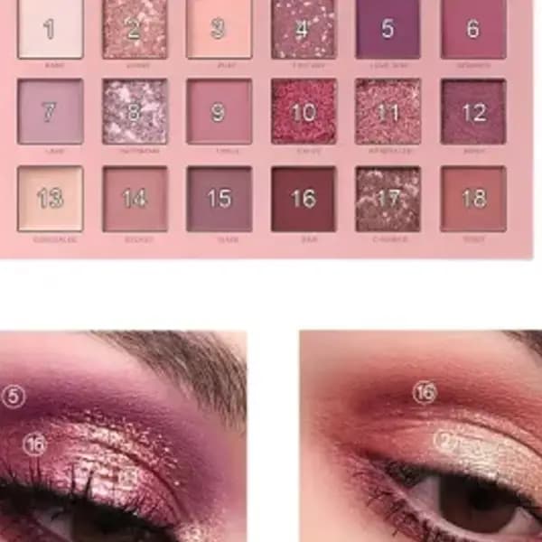 XQM 18 colors Nude Eyeshadow palette